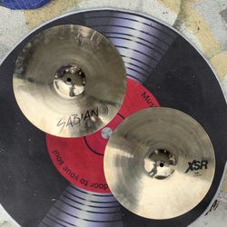 Sabian XSR Series 14” Hi Hat Drum Cymbals BRAND NEW Retails for $299