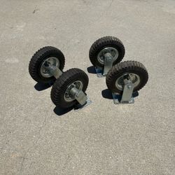 Pneumatic Wheel Set