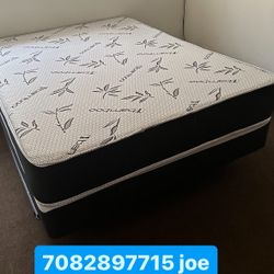 Huge sale for Mattress And Box Twin size mattress and box 150.$ full 190$ Queen 200$ king 290$. free delivery free set up 708….280….7715… cash or Zell