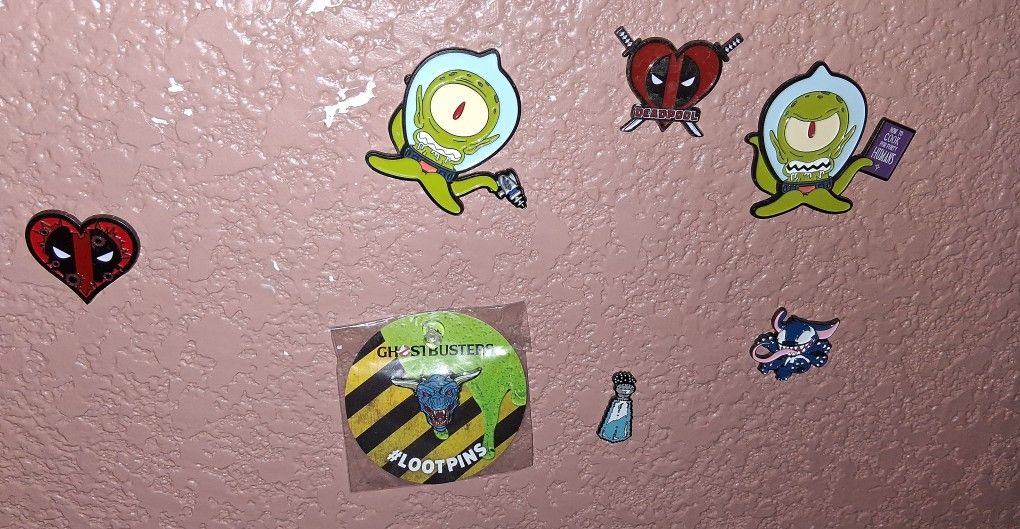 Pins 50$ For All Or 15$ For Set