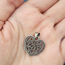 Retired James Avery Silver Pendant