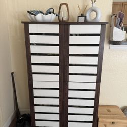 18 Pair Shoe Storage Cabinet