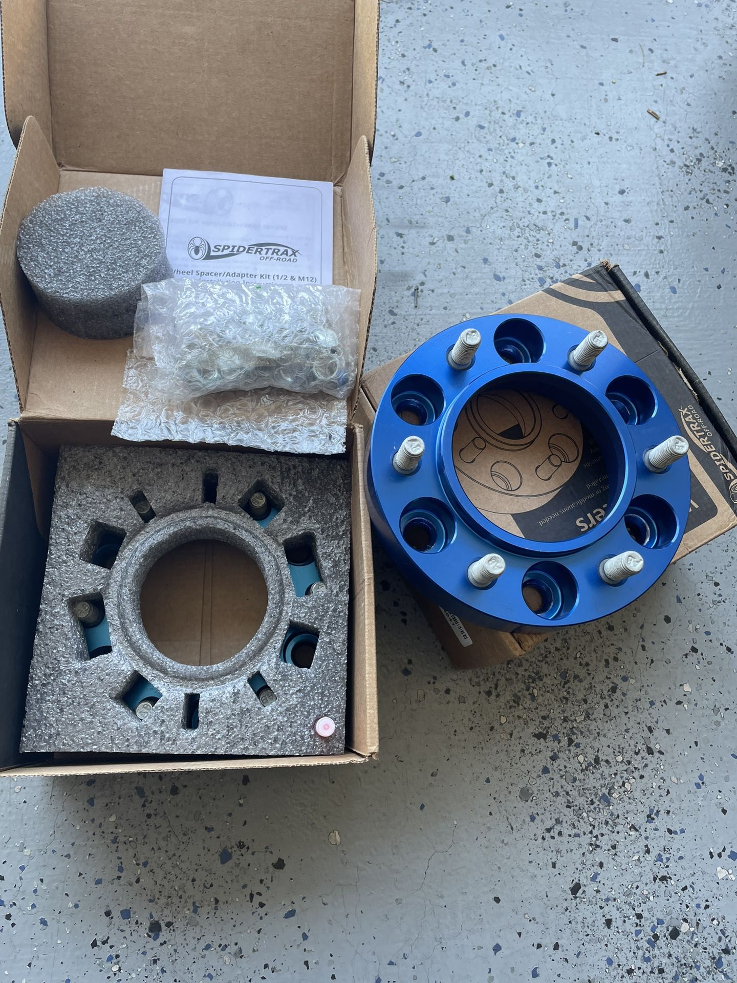 Toyota Tacoma 4Runner Spidertrax Wheel Spacers 4pc 1.25in