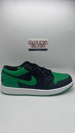 Jordan 1 Low Lucky Green Sz. 10