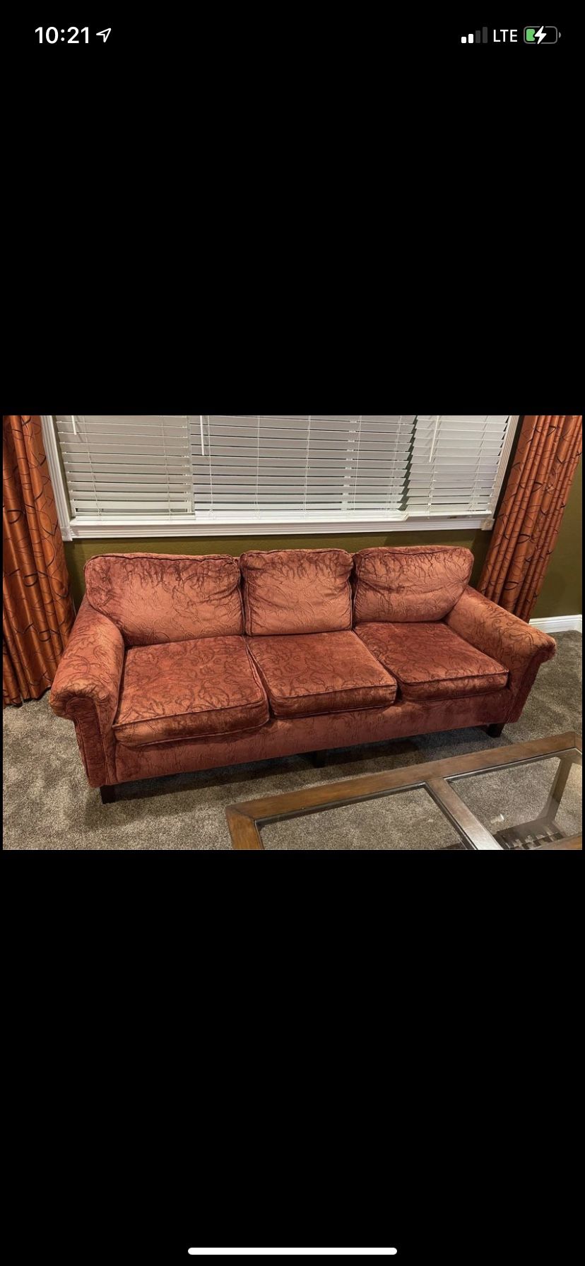 Red Couch Custom Upholstery