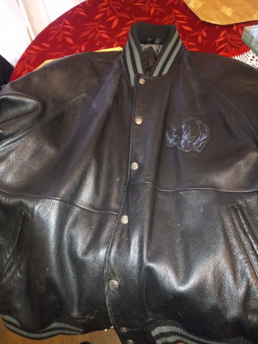 Ecko Unlimited Authentic Vintage Leather Jacket