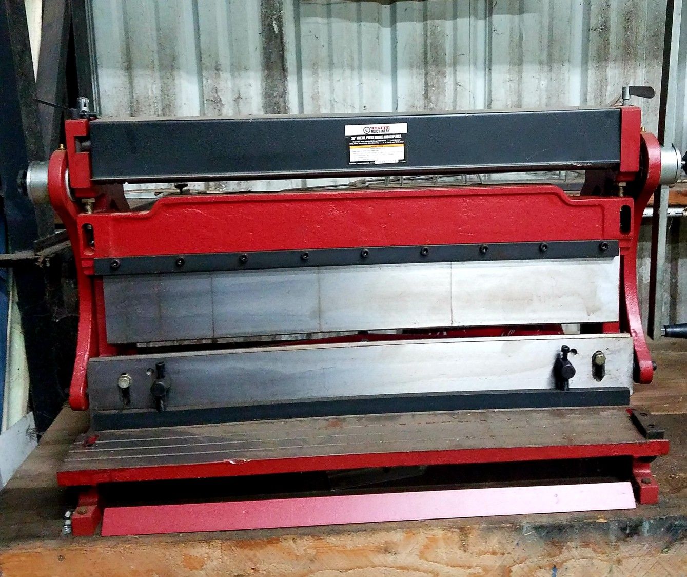 Harbor Freight 30 in. Capacity Shear, Press Brake, and Slip Roll