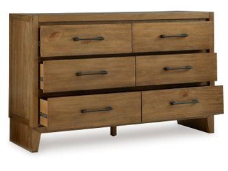 Sherbana Light Brown Dresser