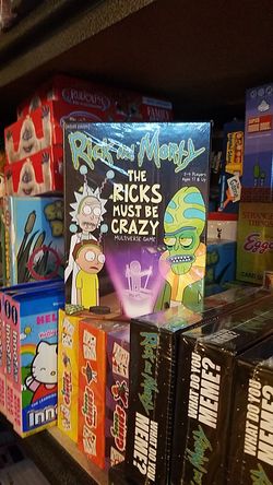 Rick and Morty The Ricks Must Be Crazy Sealed Multiverse Card Game