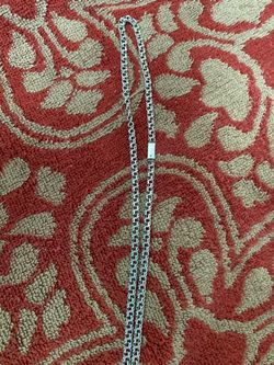 Chino Link Silver Chain and pendant