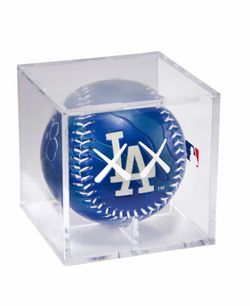 Kaws X MLB Los Angeles Dodgers Baseball With Display Case