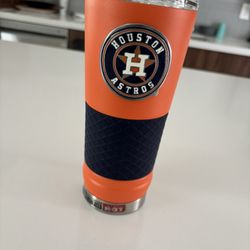 Houston Astros Tumbler Cup (NEW, NEVER USED)