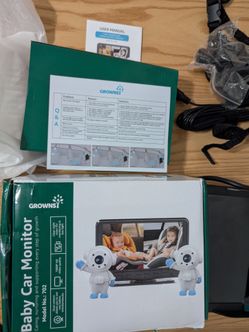 Monitor doble para bebes. Uso en el coche