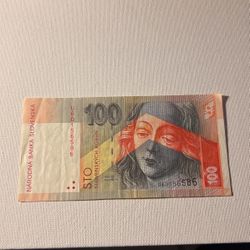 2004 Slovakia 100 Korun (contact info removed)6 Paper Money Banknotes Currency
