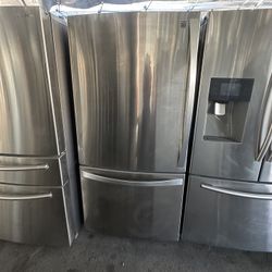 Kenmore Bottom Freezer Apt Size 33” Stainless Steel Fridge We Deliver And Install👨🏻‍🔧🚚
