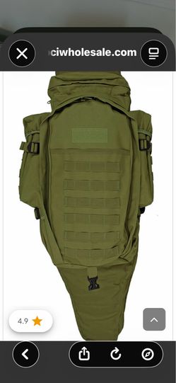 Full gear rifle combo backpack
