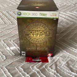 Bioshock LIMITED EDITION Xbox 360 COMPLETE CIB w Game And Figure