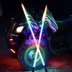 Polaris Rzr Can Am Maverick X3 Led Bar Led Whips Chase Light Rocker Switch