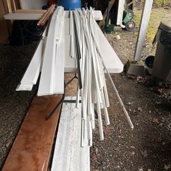New Baseboard Trim & Quarter Round – Multiple 8ft / 12ft Pieces