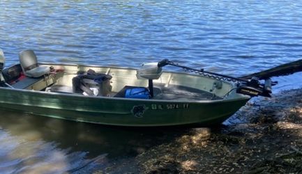 16 ft V bottom