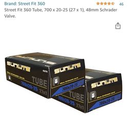 Street Fit 360 Tube, 700 x 20-25 (27 x 1), 48mm Schrader Valve