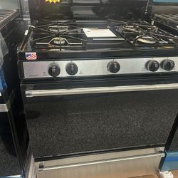 SAMSUNG SLIDE IN GAS STOVE STAINLESS STEEL BRAND NEW!!!5 Burners With Grilled!! AIR FRYER!!! Convection Oven!!!