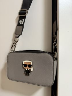 Karl Lagerfeld Grey Crossbody