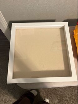 Shadow box photo frame