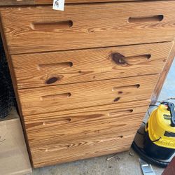 Amish Built Solid Wood Dresser