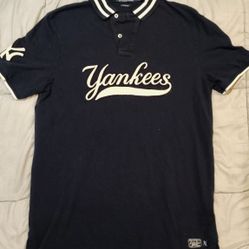 Ralph Lauren Polo New York Yankee Shirt Size Medium Classic Fit