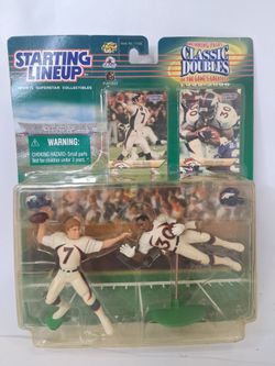 Starting Lineup Classic Doubles John Elway & Terrell Davis