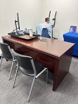 Two Cherry Desk Ready for Pick Up