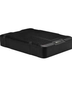 KICKER 51HS12 Hideaway Compact Powered Subwoofer, 12-Inch