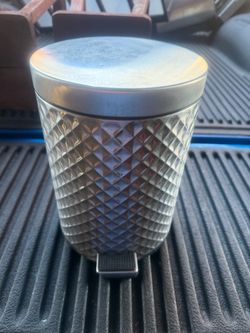 Stainless Steel Bathroom Step Trash Can
