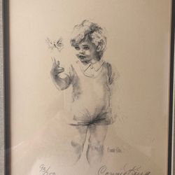 Connie King Lithograph Numbered , Signed By The Artist 