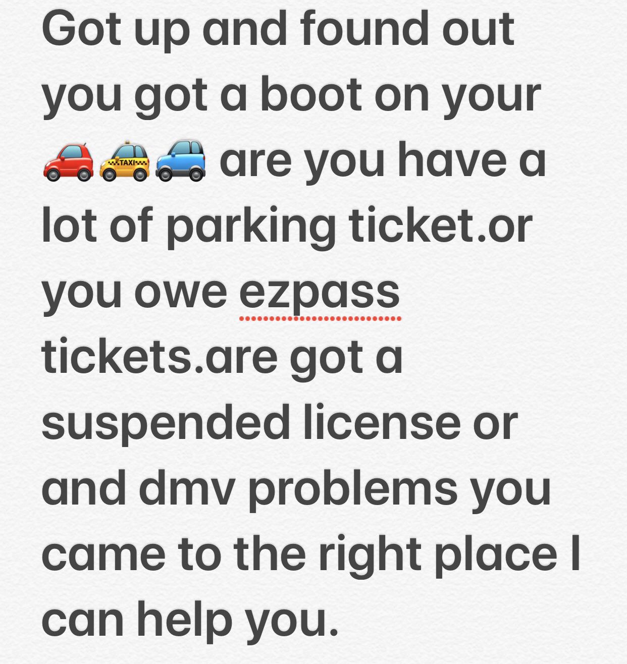 Need help with your parking ticket