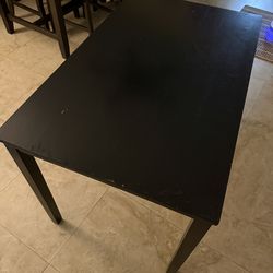 Free black table