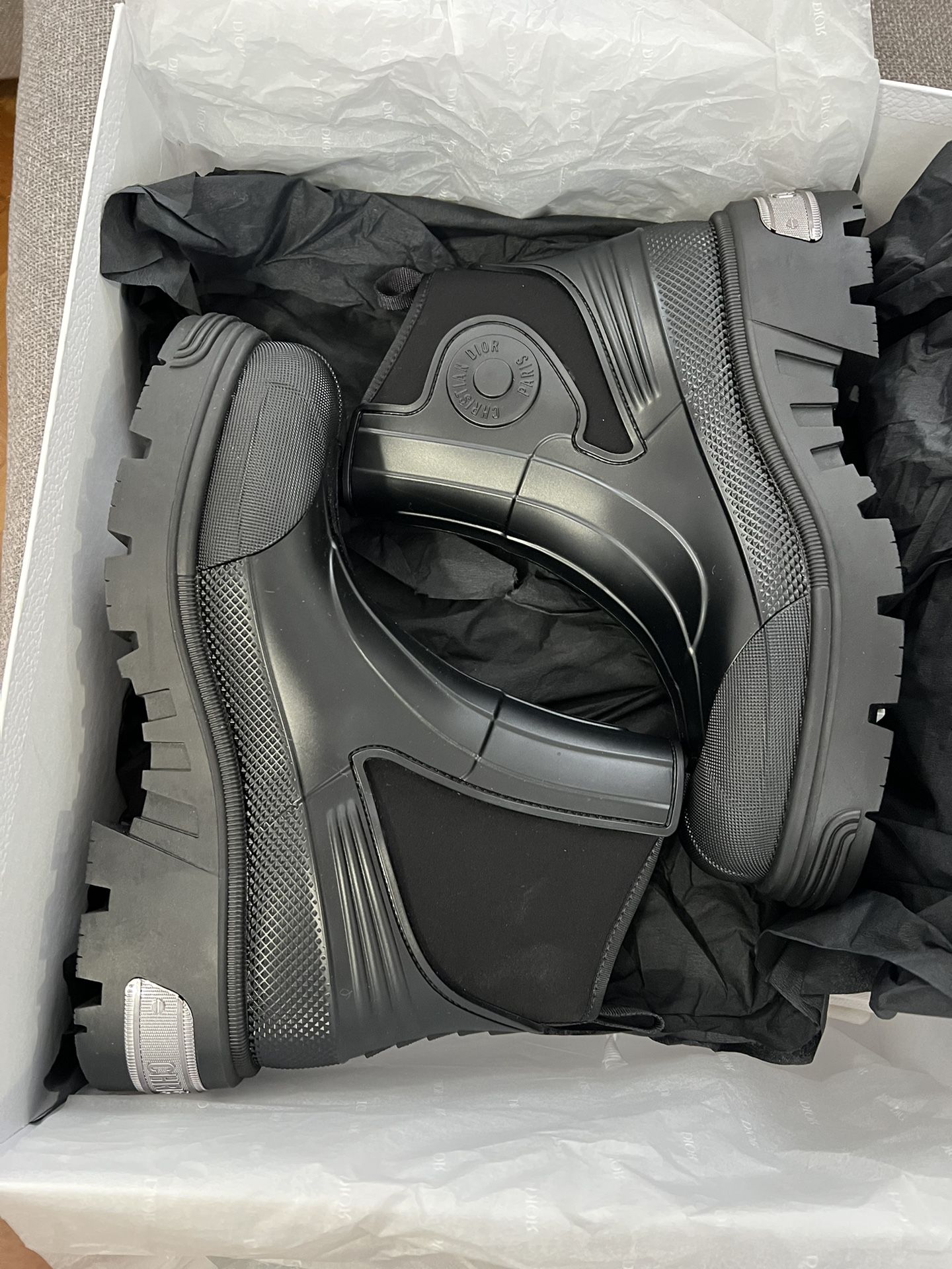 NEW Christian Dior Rain Boots