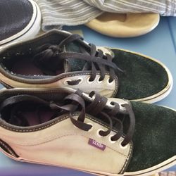 Vans sneakers part suede size 7.5 great condition