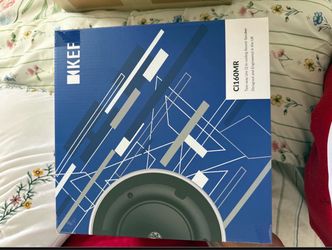 Kef  speakers are new no apen box it’s de pair