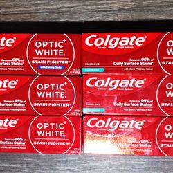 Colgate Optic White Toothpaste BUNDLE