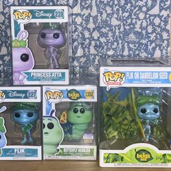 Funko DISNEY Bugs Life SET of 4