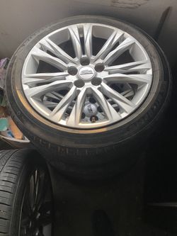 2019 CTs Stock Rims 