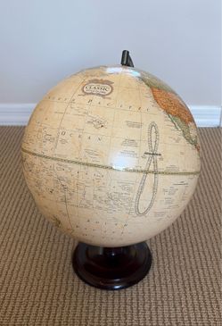 George F. Cram Company Classic Style 12-inch World Globe