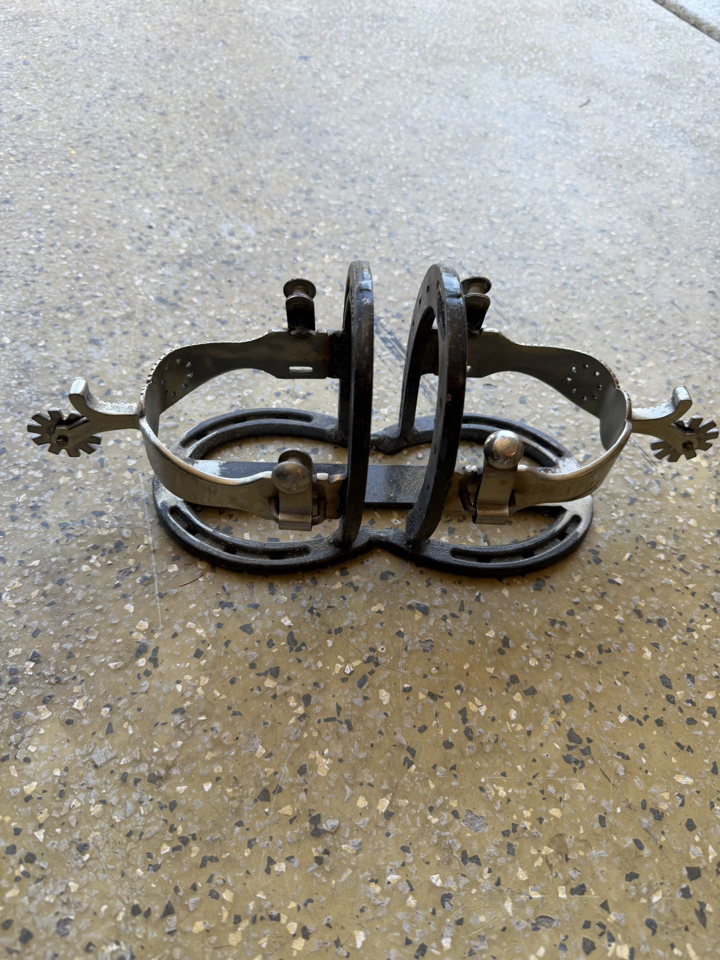 Cowboy Style salt Pepper Holder