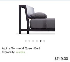 CB2 Metal Bed Frame