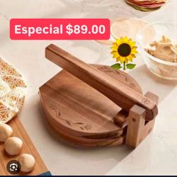 Máquina De Madera Para Hacer Tortillas $89.00 Princess House Ventas Final 