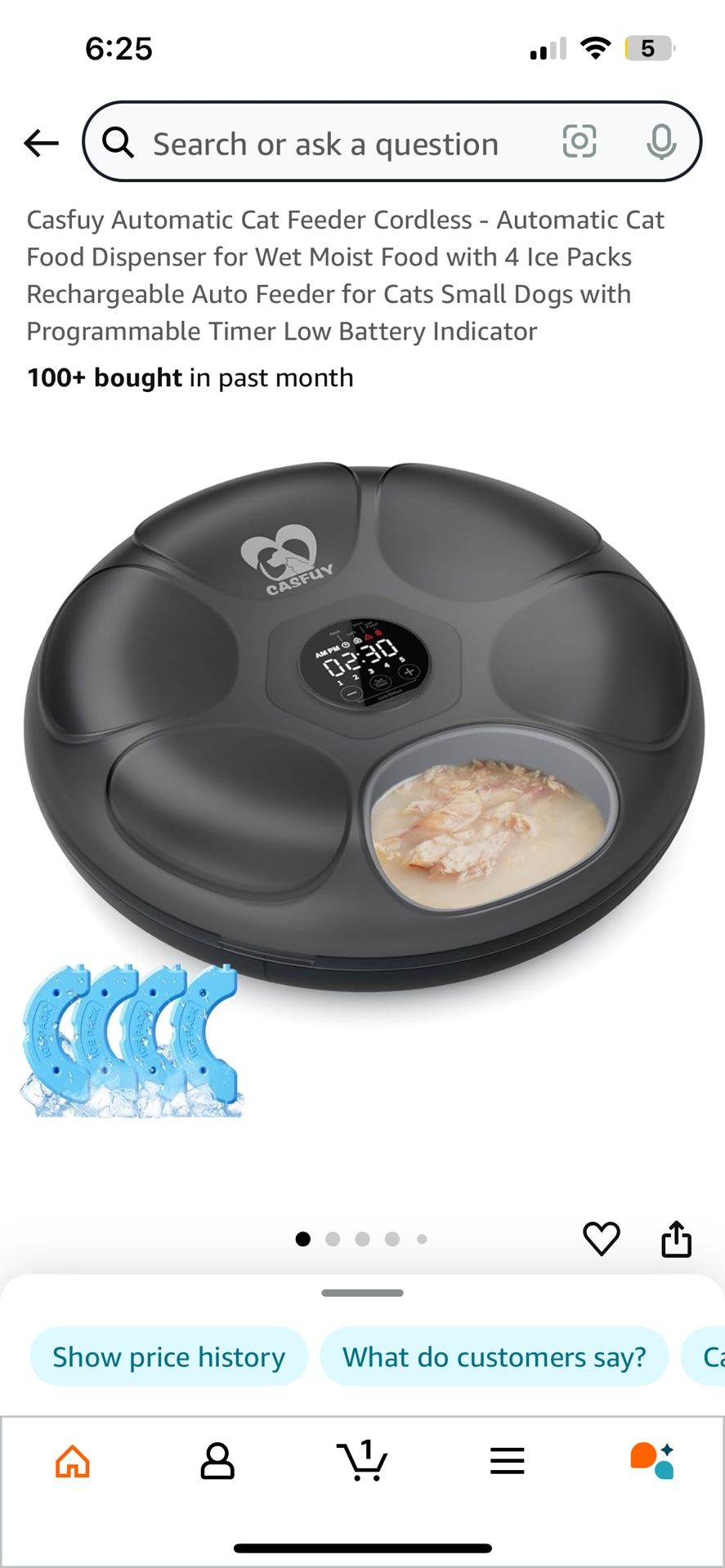 wet or dry automatic pet feeder