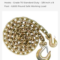 VULCAN Binder Chain with Grab and Sling Hooks