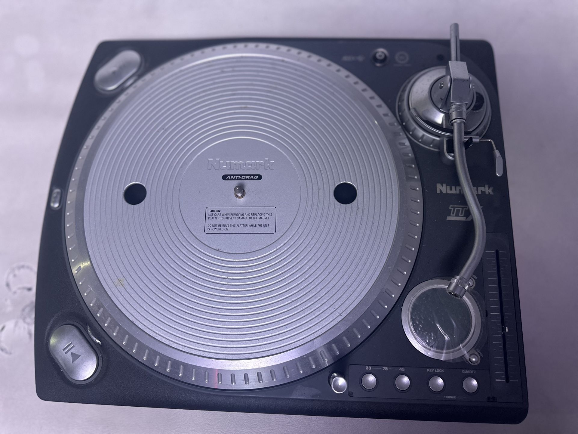 NUMARK TTX PROFESSIONAL DIRECT-DRIVE TURNTABLE